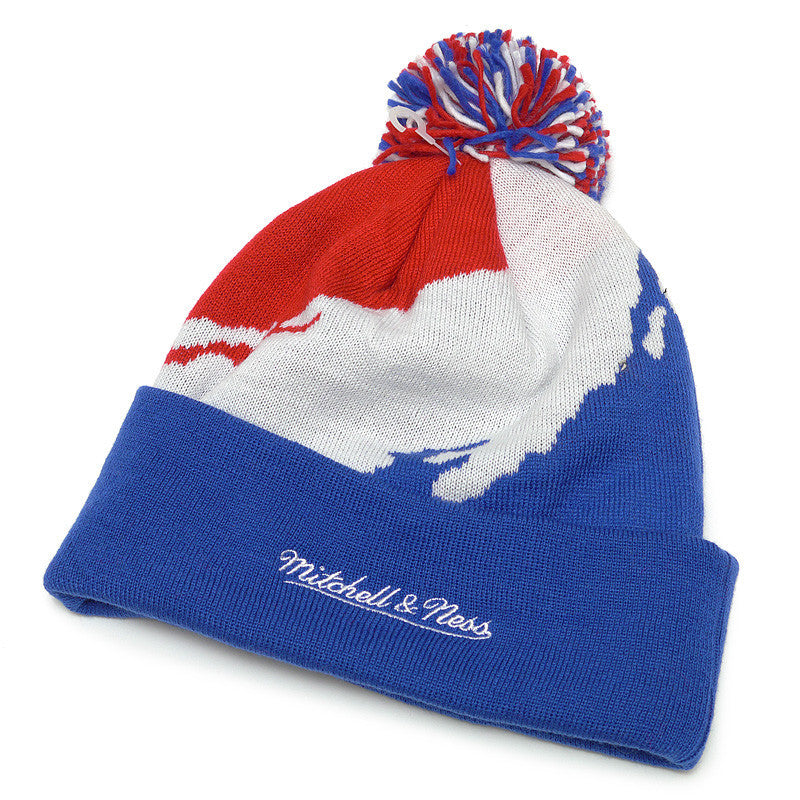 Mitchell & Ness NBA Los Angeles Clippers Cuffed Knit Beanie