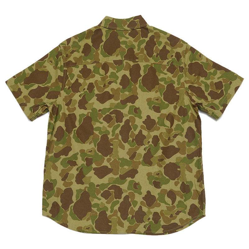 HUF SF Camo Utility S/S Woven Button UP