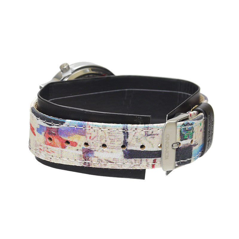Jean Michel Basquiat x Komono Wizard "Tenor" Watch