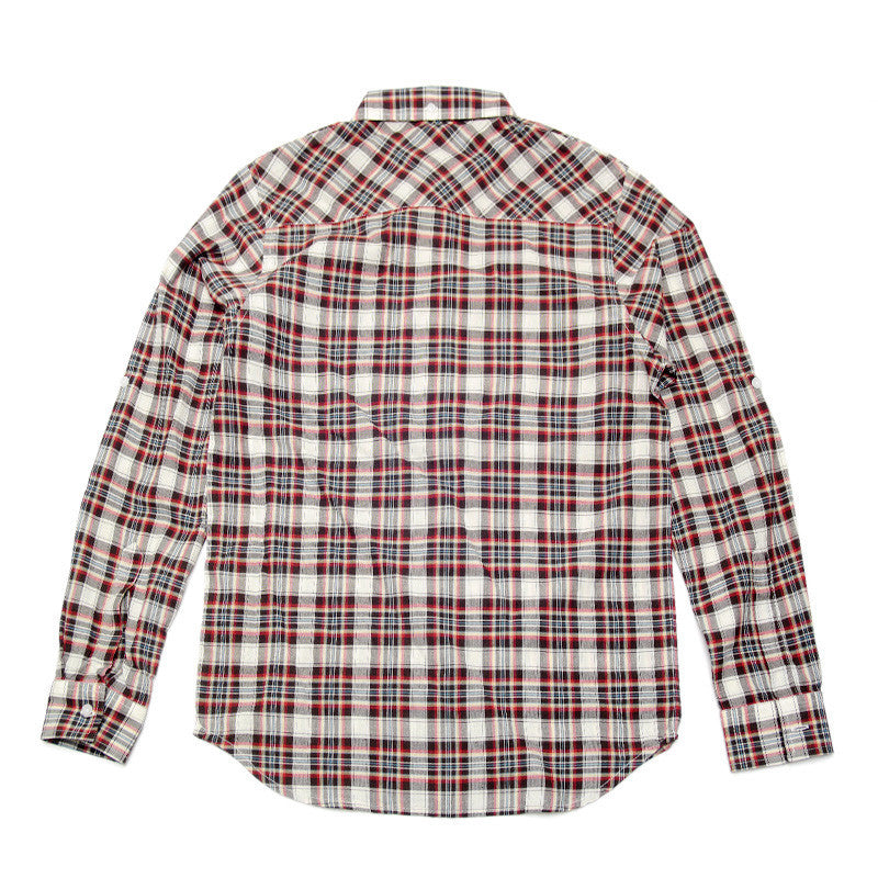 Stussy RV Plaid Button
